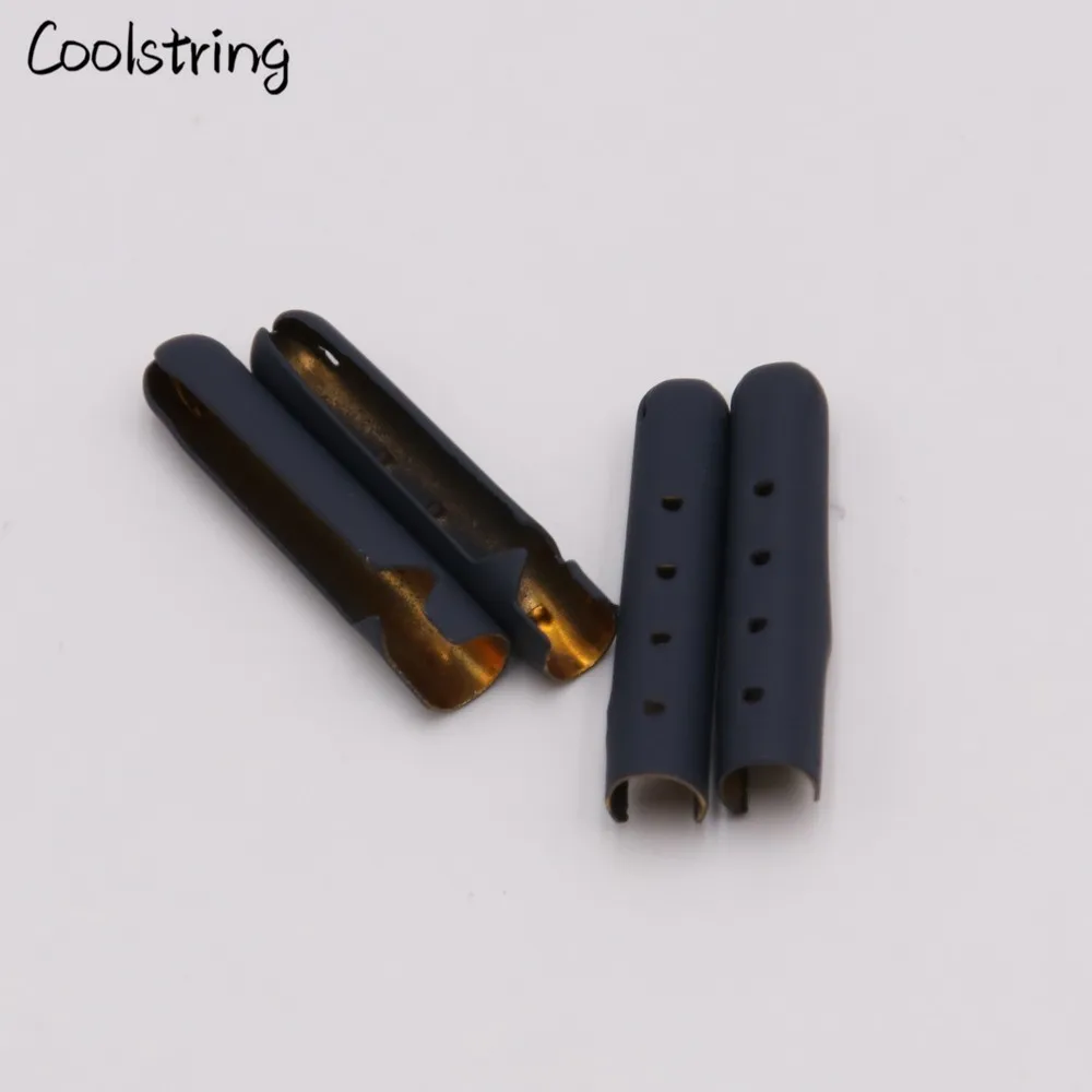 Coolstring 4 шт./1 комплект 3,8*22 мм пуля металл aglets обувные наконечники для шнурков Сменная головка для шнурков аксессуары для одежды шнурки