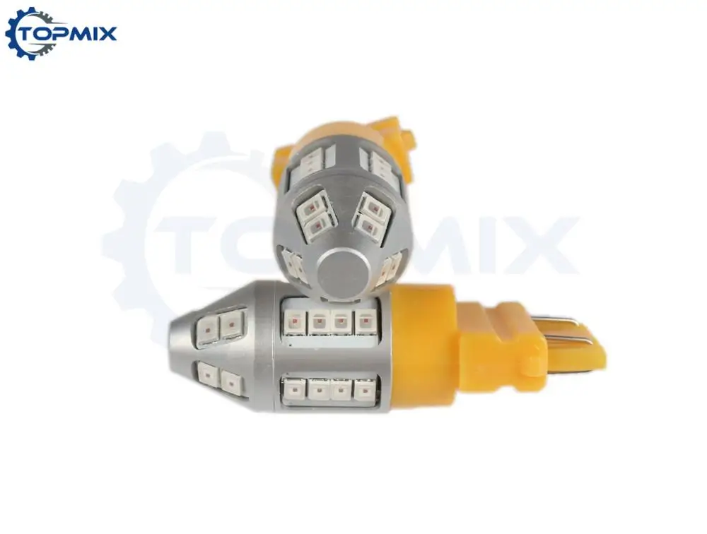 2 шт./лот высокой мощности T25 3157 2835 SMD 30 Светодиодные Автомобильные поворотные