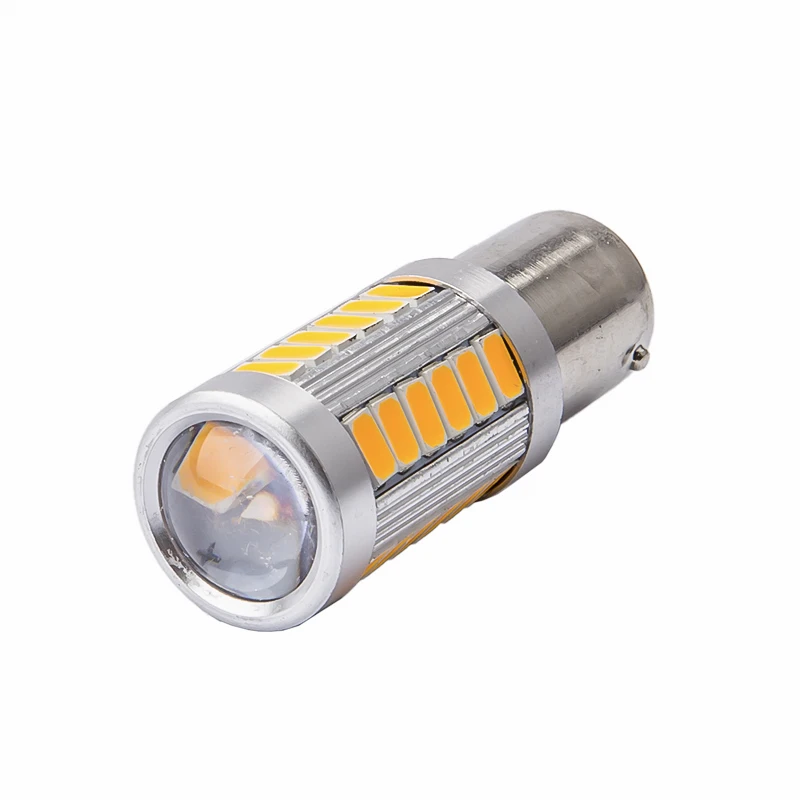 Светодисветодиодный RXZ P21W P21/5W 2 шт. 1156 1157 BA15S BAY15D 33smd светодиодная лампа для
