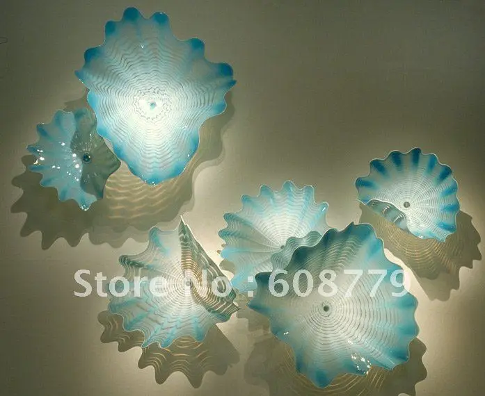 Elegant Villa Wall Decorative Ceiling Design Art Plates Glass Mosaic Clear Glass Plates for Gallery Room Light Customized