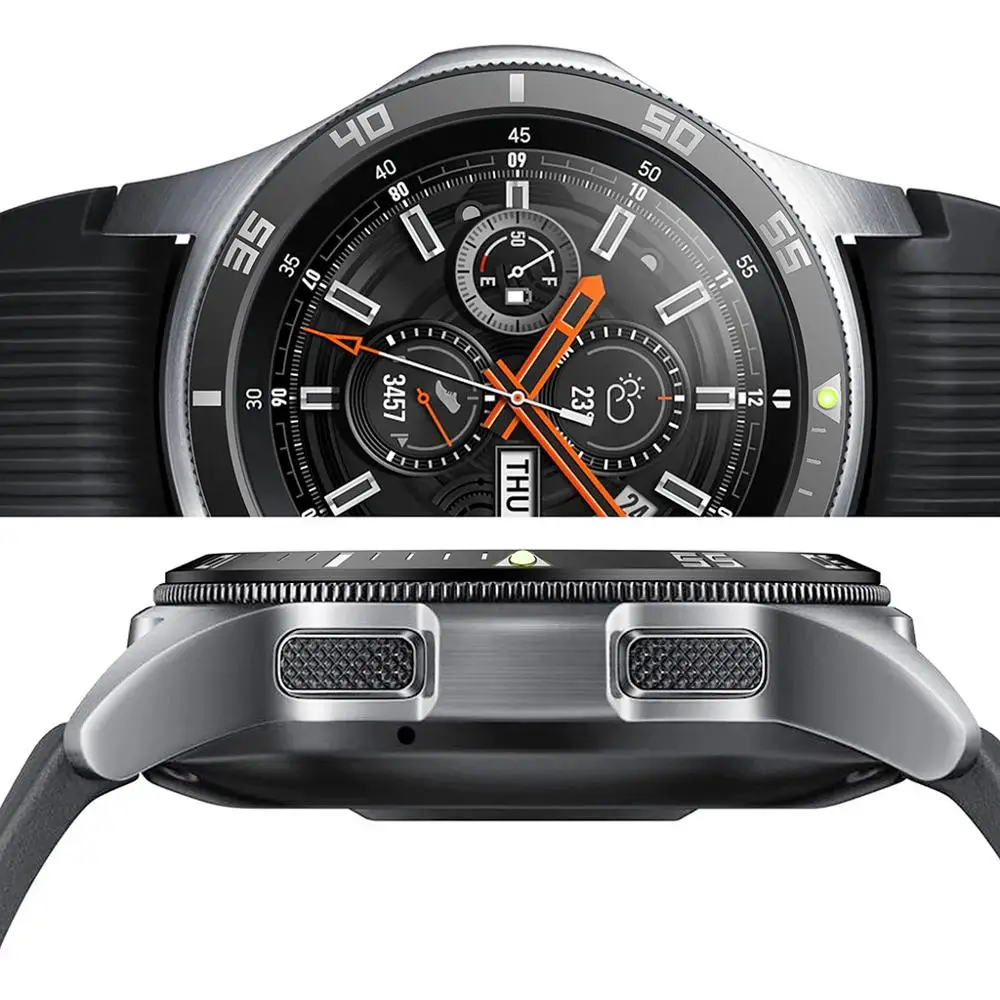 Модный чехол для Samsung Galaxy Watch 46 мм защита от царапин светящиеся удары аксессуары
