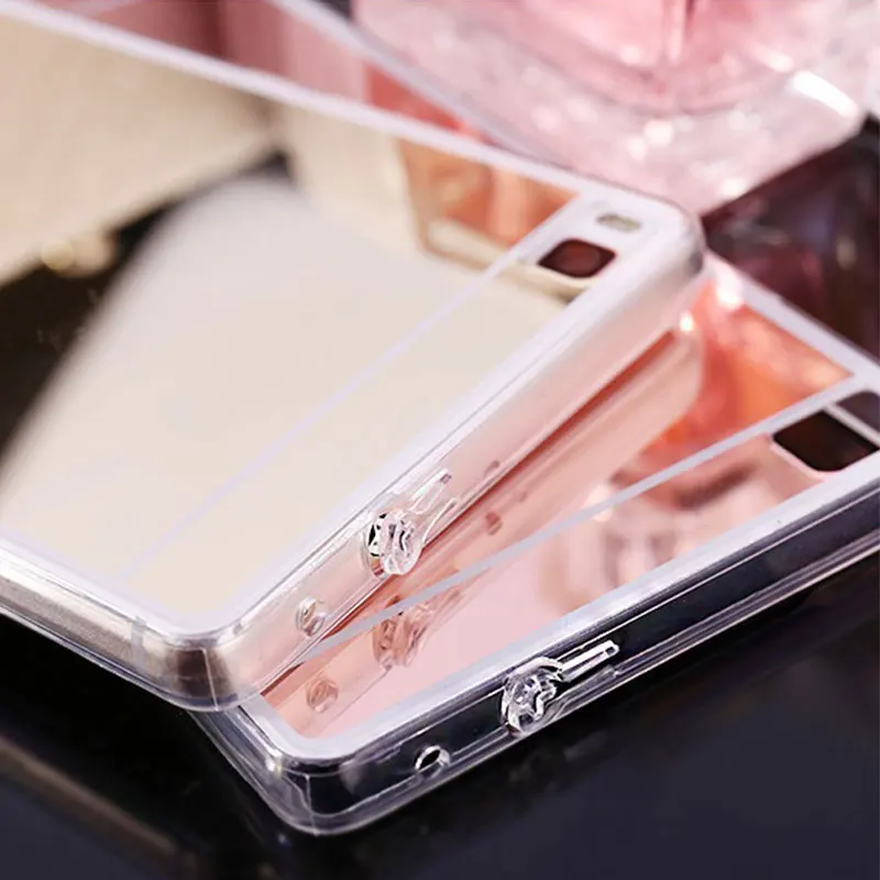 Luxury Acrylic Mirror Phone Case for Huawei Mate 10 Lite P10 P20 Pro P8 P9 2017 Mini P Smart Bling Makeup Cover Cases |