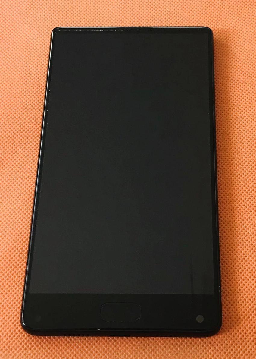 Б/у Оригинальный ЖК экран + сенсорный рамка для Elephone S8 MTK Helio X25 Deca Core Бесплатная