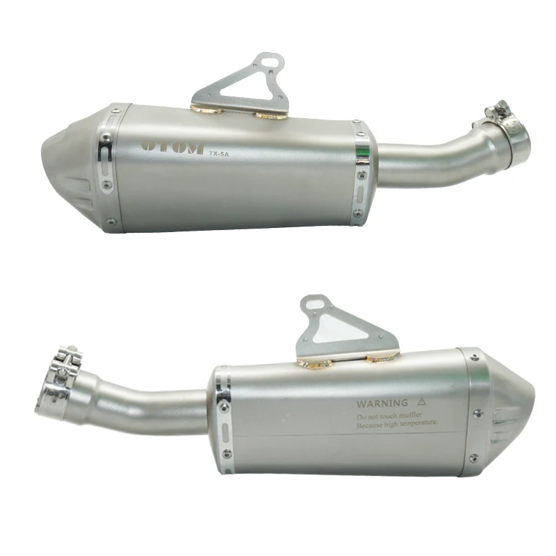 После модификации мотоцикла глушитель выхлопных газов и конец для KAYO T2 T4 T6