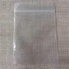 100 шт., сумки на молнии для ювелирных изделий, закрывающиеся пластиковые пакеты для хранения, толщина 0,1 мм