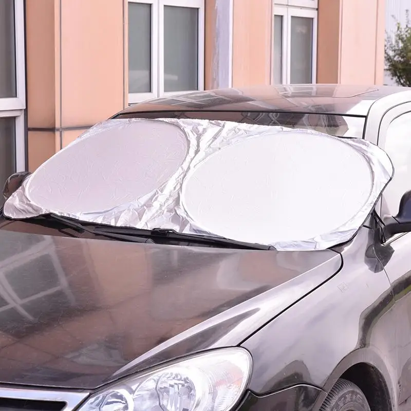Защитная УФ пленка для автомобиля складной козырек от солнца на лобовое