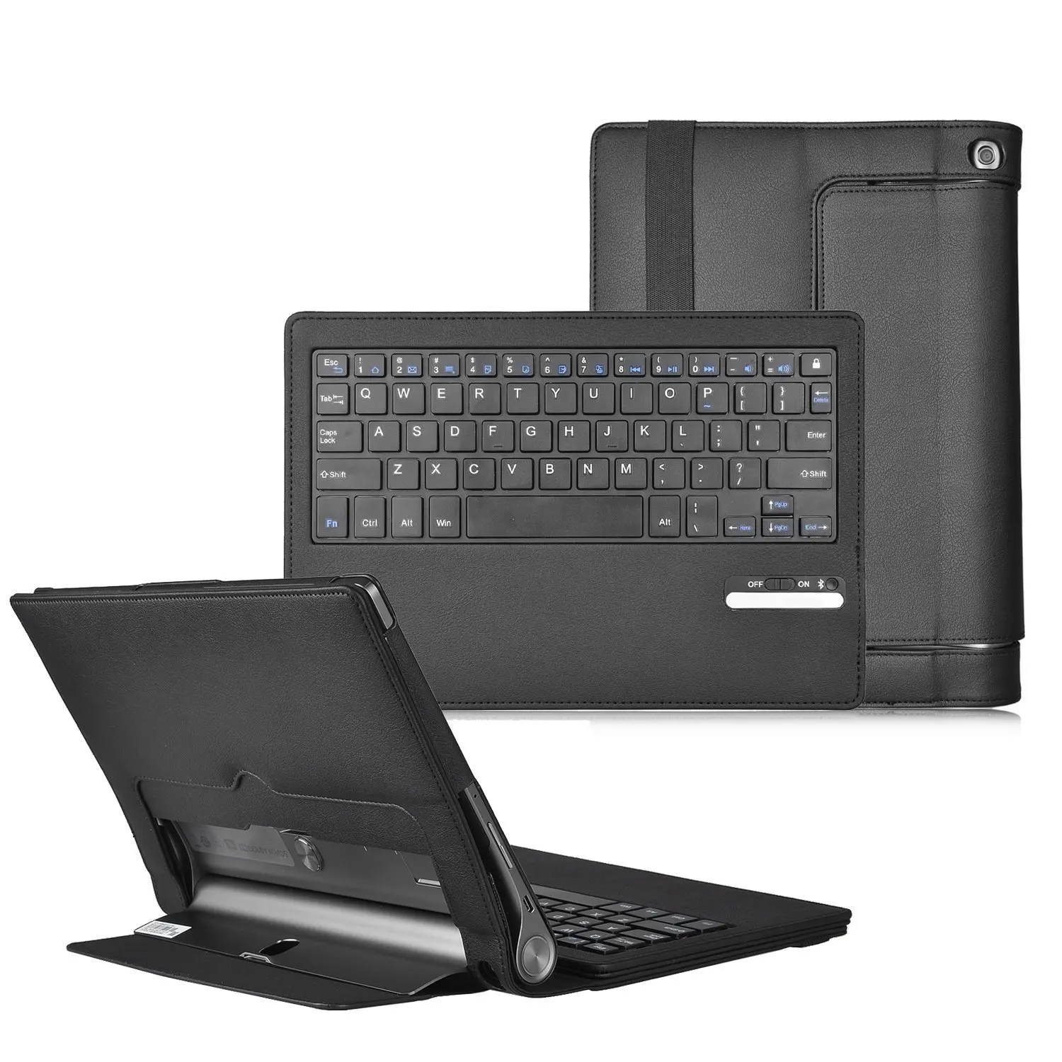 PU Bluetooth клавиатура чехол для Lenovo YOGA Tab 3 Pro 10 1 X90 X90F/M/L Plus YT X703F защитный с