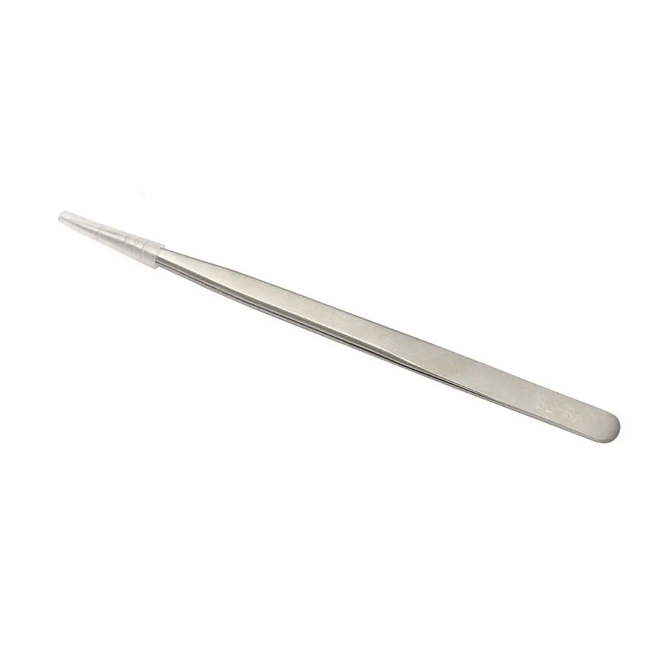 1 шт. Прямой пинцет из нержавеющей стали|tweezers forceps|straight tweezersstainless steel forceps |