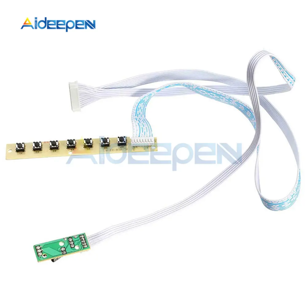 7 клавишный переключатель ТВ V29 V59 Edge клавиатура с многофункциональным