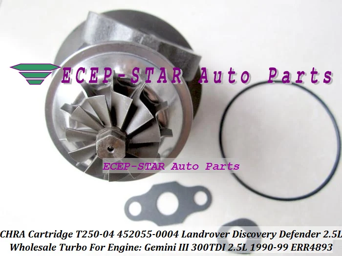 Турбо-картридж CHRA 452055 452055-5004S ERR4893 для Land-Rover Discovery Range Rover Gemini 3 300TDI 2 5 л бесплатная