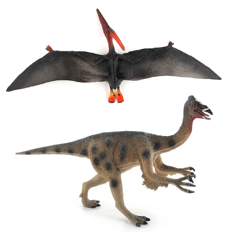 Парк Юрского периода игрушечные модели динозавров carnoaurus Dilophosaurus velocyraptor ПВХ