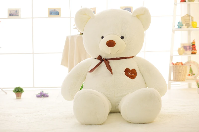 1pcs 120cm four colors big teddy bear skin coat plush toys stuffed toy baby toy Girlfriends birthday gifts Christmas gifts