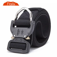 fralu combat heavy duty knock off tactical belt men us soldier military equipment army belts sturdy hook nylon waistband 3 8cm