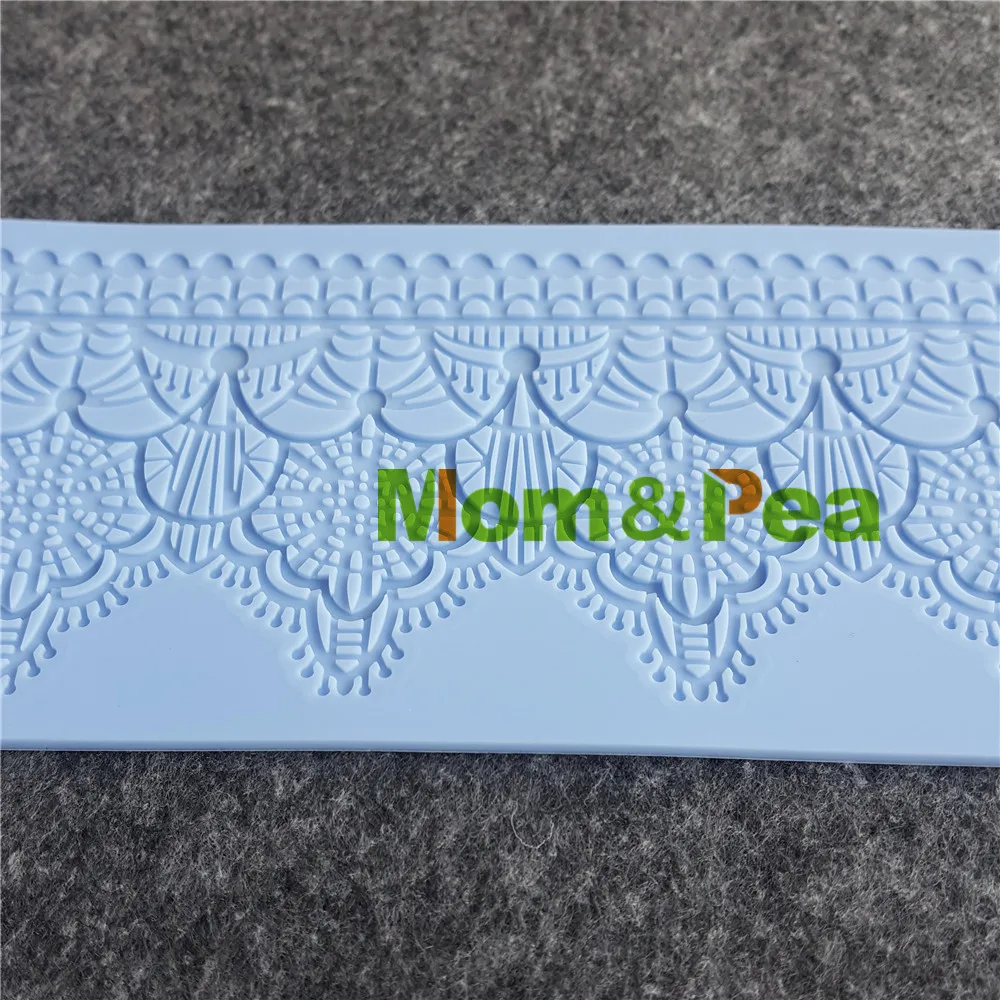 Mom & Pea GX190 Бесплатная доставка кружевная форма для украшения торта помадка 3D