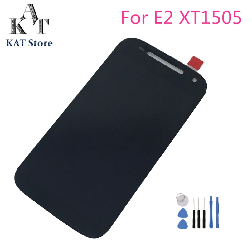 ЖК-дисплей с сенсорным экраном 4 5 дюйма для Motorola MOTO E2 XT1505 XT1524 | Мобильные телефоны