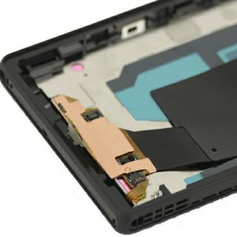 Для sony Xperia Z L36h C6601 C6606 C6603 C6602 C660x ЖК-дисплей с рамкой дигитайзер сенсор в сборе 5