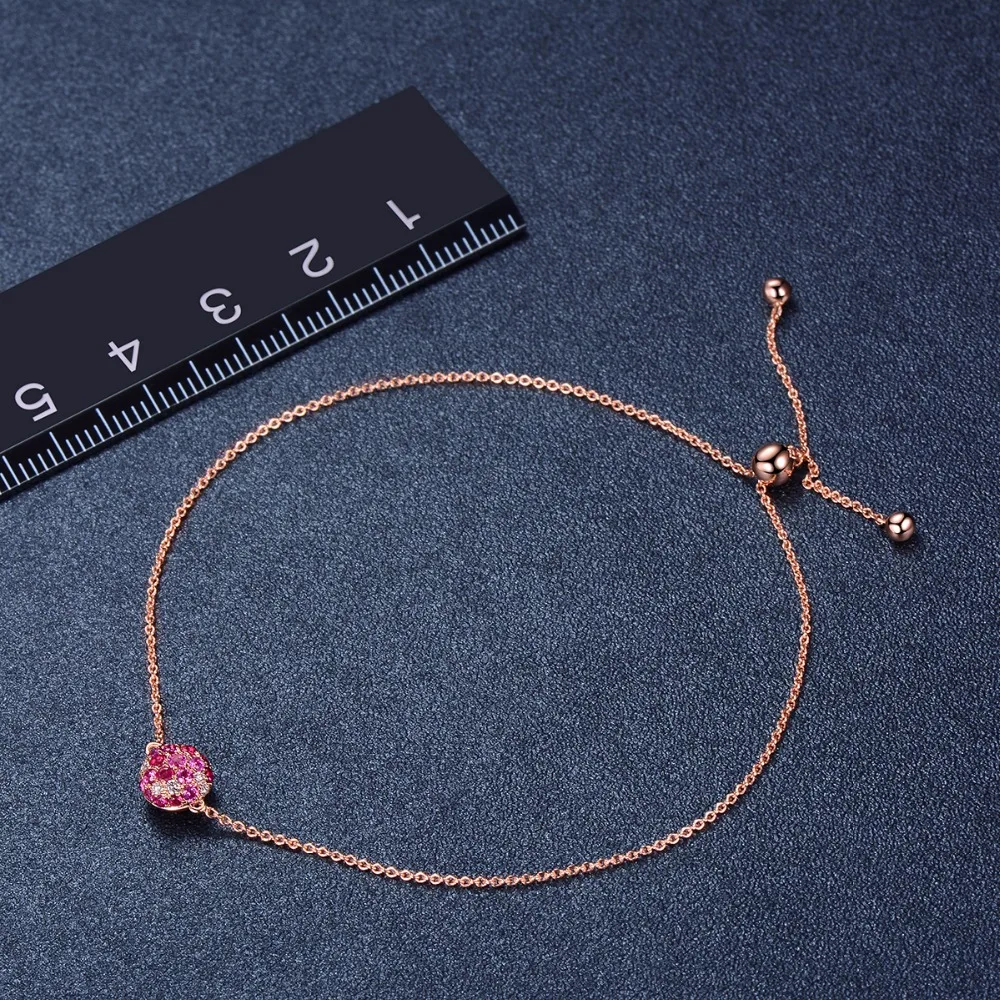 LP Diamond-ювелирные изделия натуральный драгоценный камень рубин 18 К розовое золото