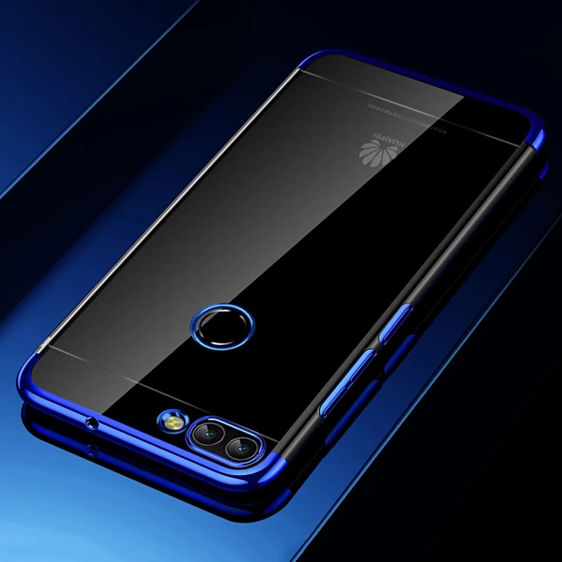 SRHE для Huawei P умный чехол Enjoy 7S Psmart силиконовый роскошное покрытие мягкая задняя