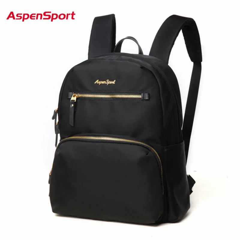 AspenSport женские холщовые рюкзаки Mochila, повседневные школьные сумки для девочек-подростков, женская мода, для путешествий, 8л, черный/темно-синий