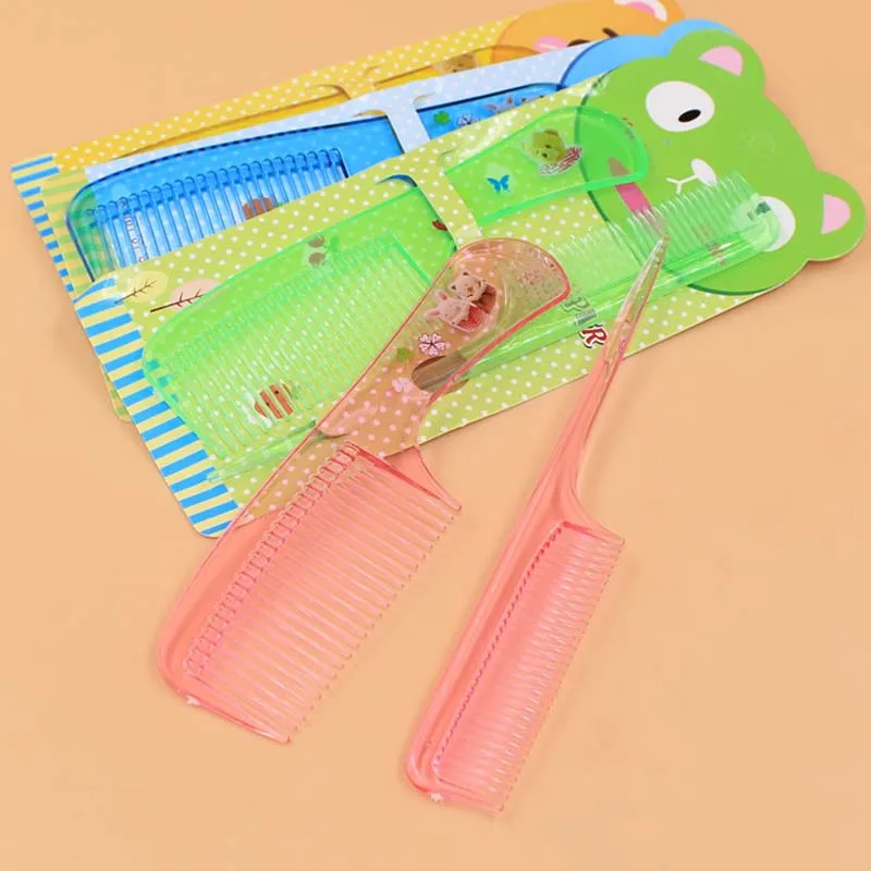 2 шт./компл. щетка Расческа милый мальчик девочка дети мягкая для волос расческа