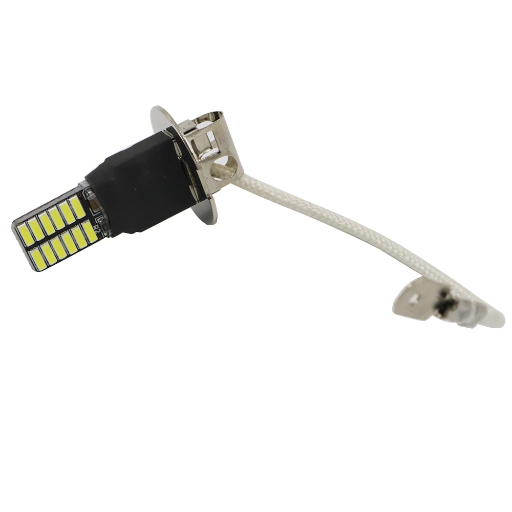 YSY 20X H1 H3 автомобильный противотуманный светильник 4014 SMD авто лампочка 24 Led Мощный