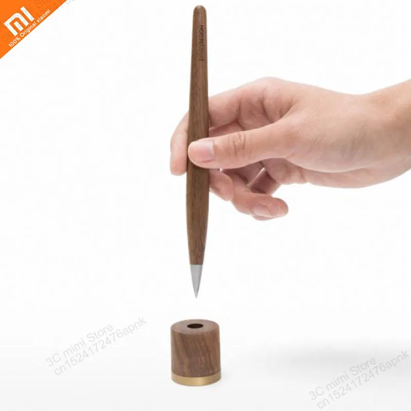 Набор деревянных и металлических вечных ручек xiaomi Mijia больше чернил для письма