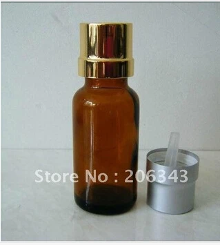 50ml brown/green/blue essential oil bottle with gold electric aluminum cap+plastic stopper,glass bottle