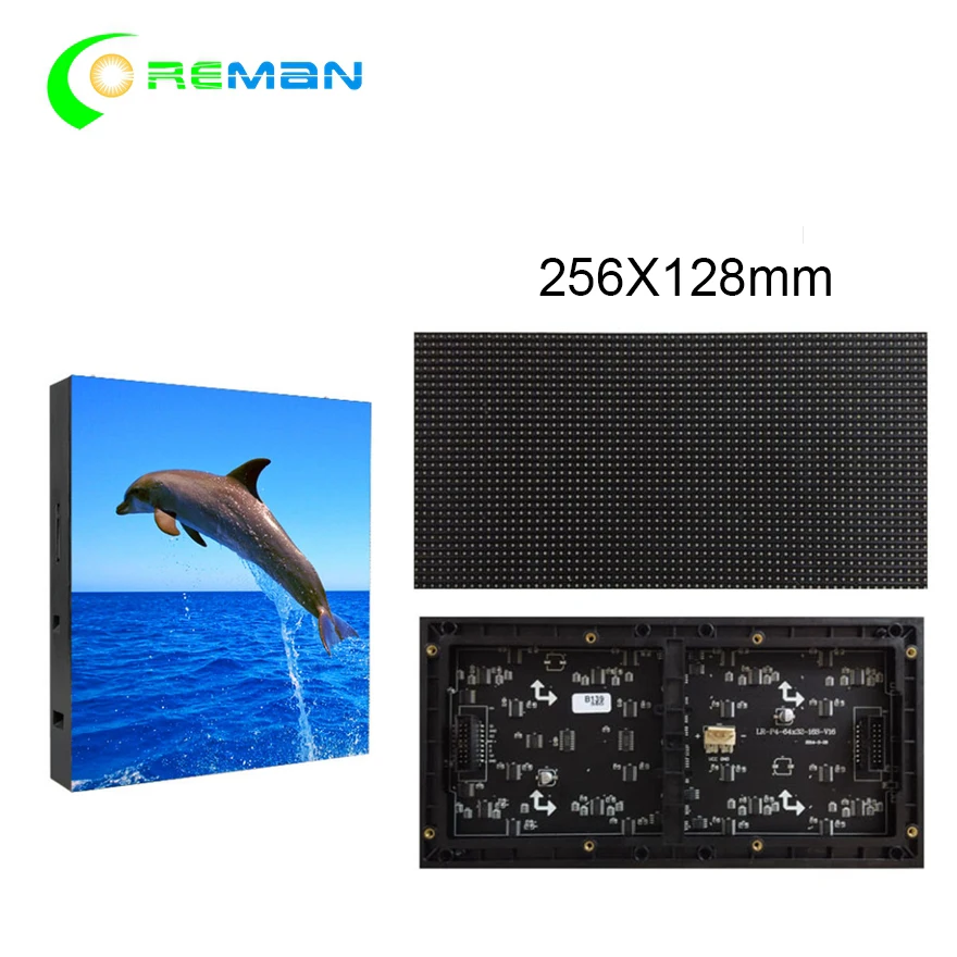AliExpress Самая низкая цена, такое же качество, 3в1 светодиодный модуль P4 RGB светодиодный модуль матрицы