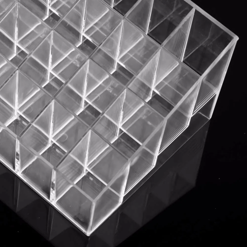 Прозрачный акриловый Органайзер для косметики 24 стойки | Дом и сад