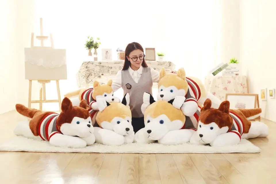 200 см мягкие игрушки собака подарок на день Святого Валентина 79 ''плюшевые