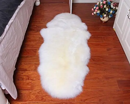 Ковер из натуральной овчины натуральный мех натуральная овчина коврик для