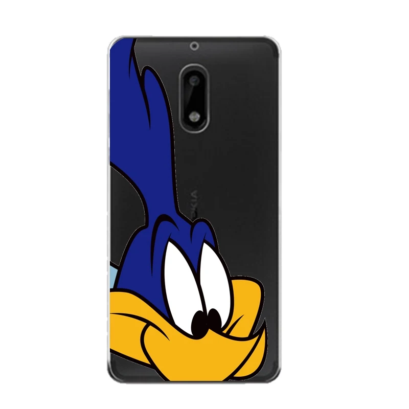 Tiger Coque Soft Clear TPU Phone Case For Nokia3 5 6 8 N540 N640 N535 N830 Rabbit Duck Printed Bags Fox FundaCover Free Shipping | Мобильные