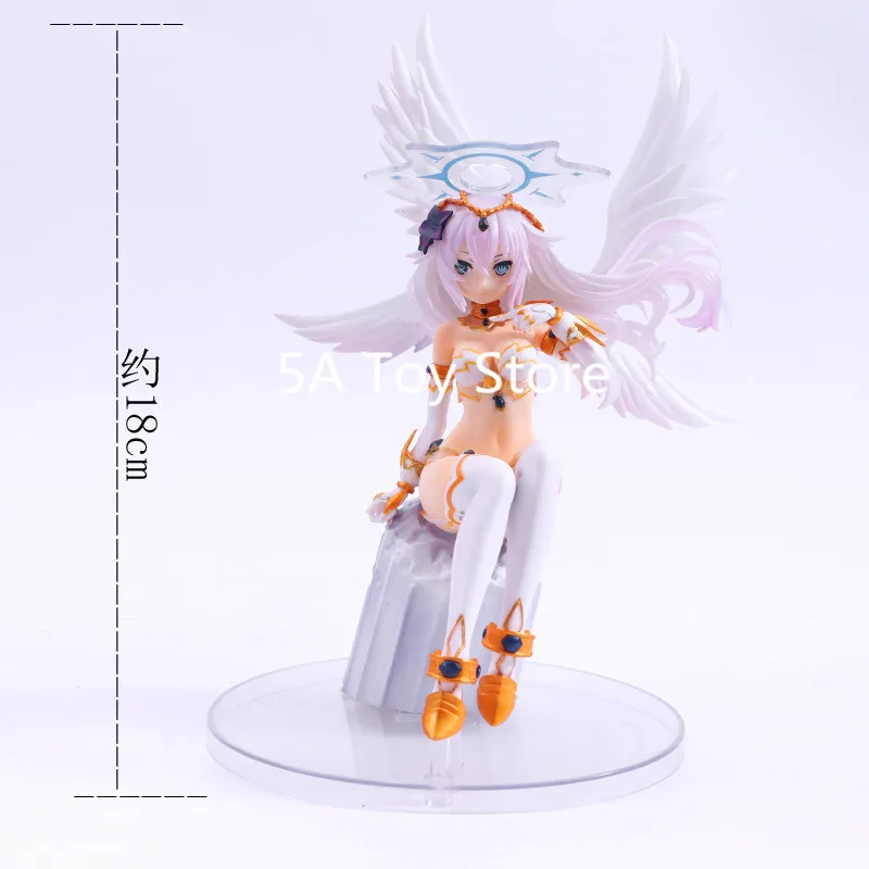 Noire Hyperdimension Neptunia Black Heart Масштаб Окрашенные Японские Аниме лазерные Фигурки