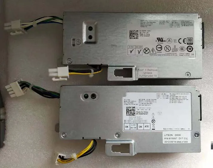Оригинальный 06YWW7 04GVWP для Optiplex 7010 9010 9020 780 790 990 USFF 200 Вт импульсный источник питания