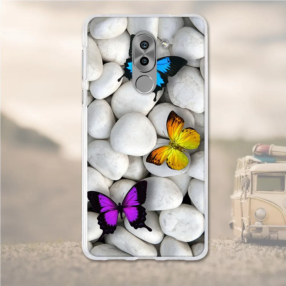 Силиконовый чехол с 3D рисунком для Huawei honor 6X Mate 9 Lite GR5 2017 6x телефона 5 дюйма |