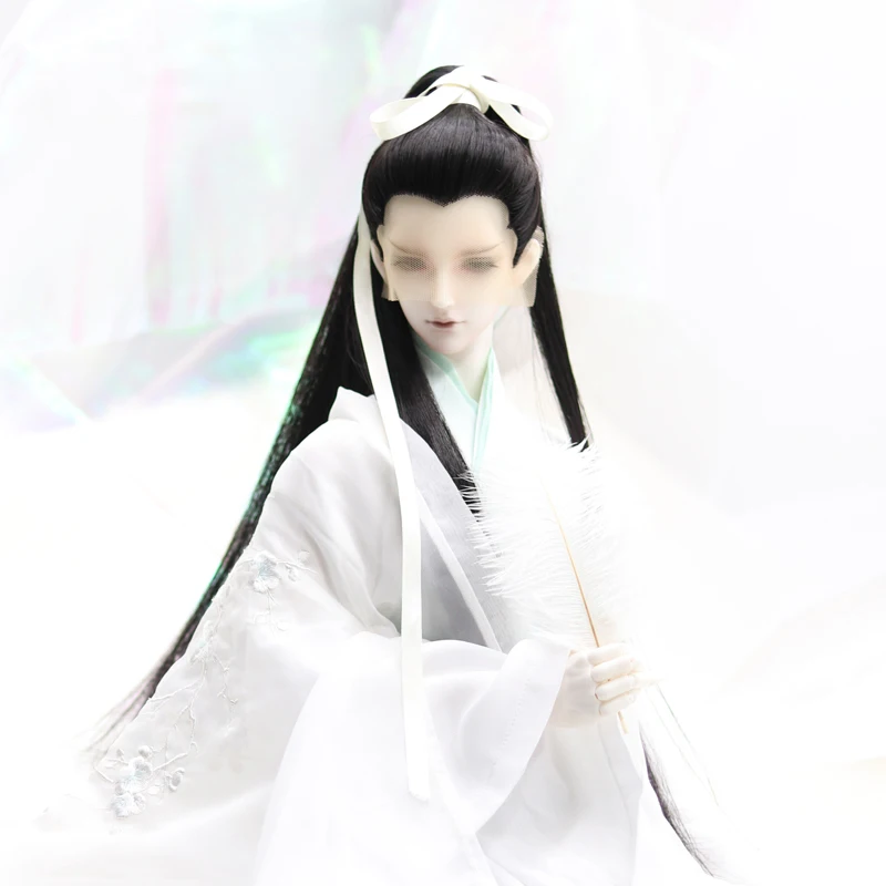Bybrana 1 шт. 1/3 Bjd парик с конским хвостом для мальчиков длинный прямые кукольные