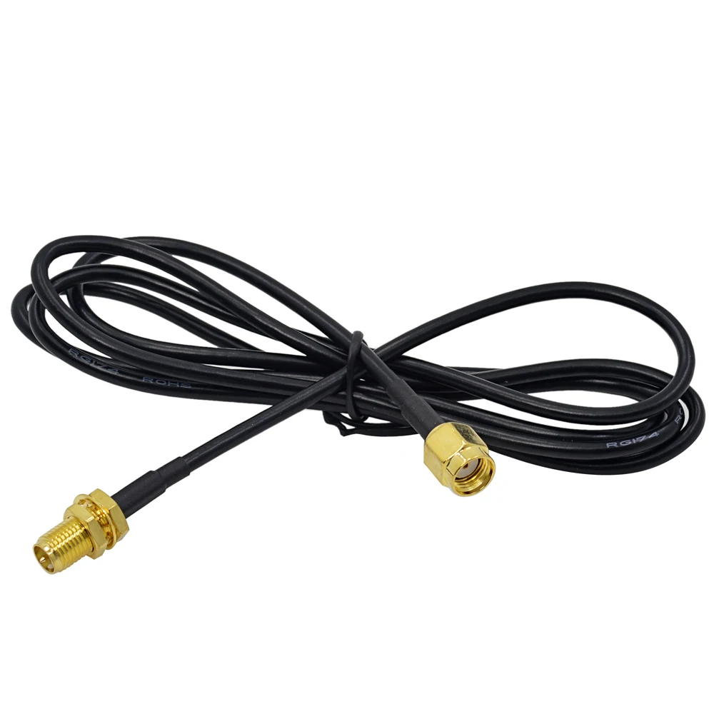 Wi-Fi-антенна CHIPAL длиной 1 м и удлинитель RG174 RP-SMA разъем штырь-гнездо для