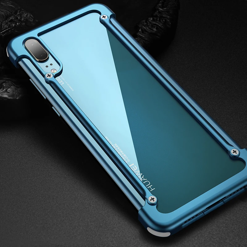 Для Huawei p20 Pro Корпус Алюминиевый металлический бампер чехол для чехлы|Бамперы| |