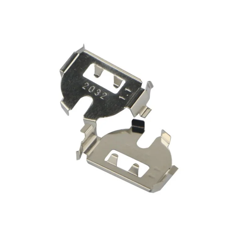 5 шт./лот никелированная фосфористая бронза монетница CR2032 держатель батареи