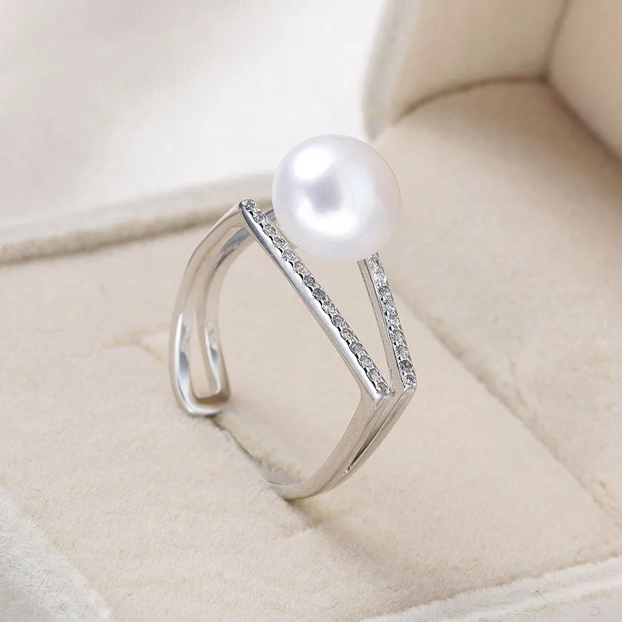 Новое поступление модное элегантное кольцо для девочек в форме кристалла