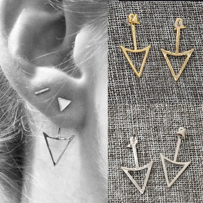 

Fashion Creative Minimalist Geometric Earrings for Women Fashion Simple Metal Triangle Girl Earing Female Jewelry Accessories