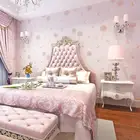 Красивые 3d тисненые обои с одуванчиком, Настенные обои с перьями, романтическое украшение для свадебной комнаты, Детская бумага W173