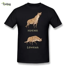 Новое поступление мужские футболки Hyena Lowena с круглым вырезом и