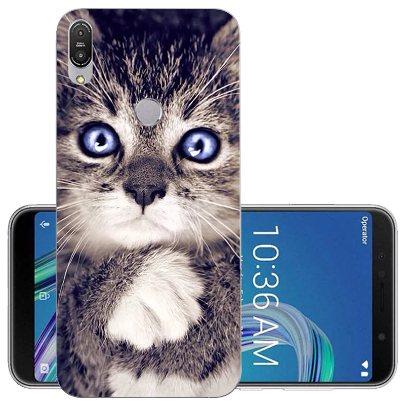 Чехол ZB601KL из мягкого ТПУ 6 дюймов чехол для ASUS Zenfone Max Pro M1 ZB602KL задняя крышка