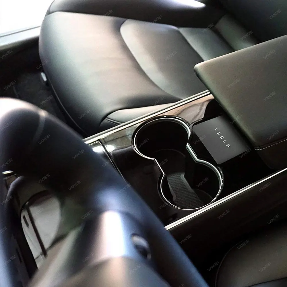 VANSSI Tesla модель 3 Аксессуары центральная консоль ключ держатель карты Стоп