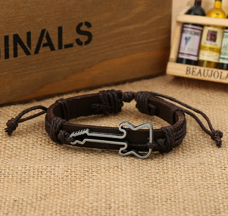 Дешевые регулируемые ювелирные изделия украшение браслетов браслеты гитара