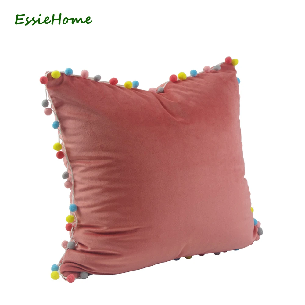 Чехол ESSIE чехлы на подушки для дома с подушкой розового и цвета милый мягкий