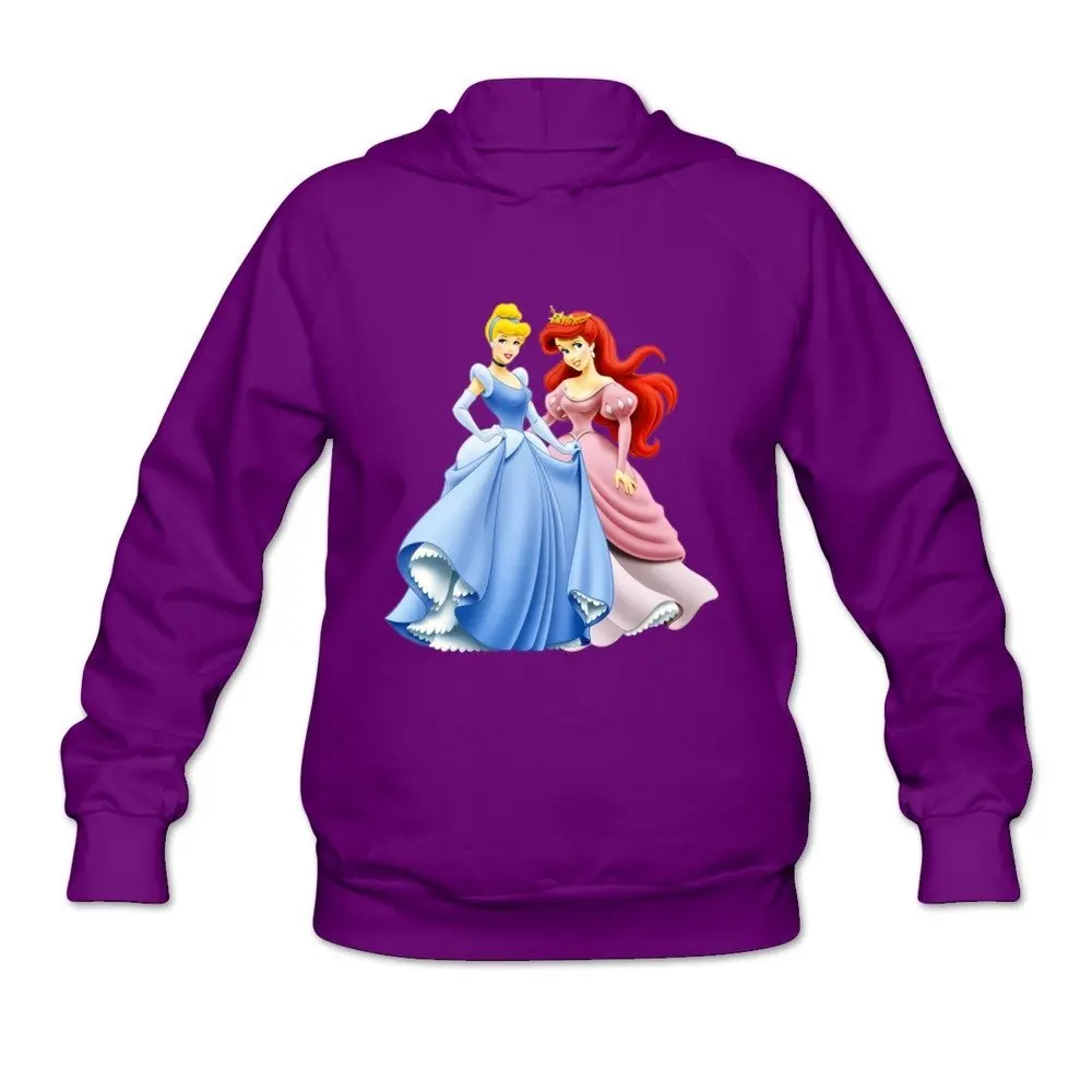 О-образным вырезом Золушка Толстовки Для женщины Капюшоном | Женская одежда