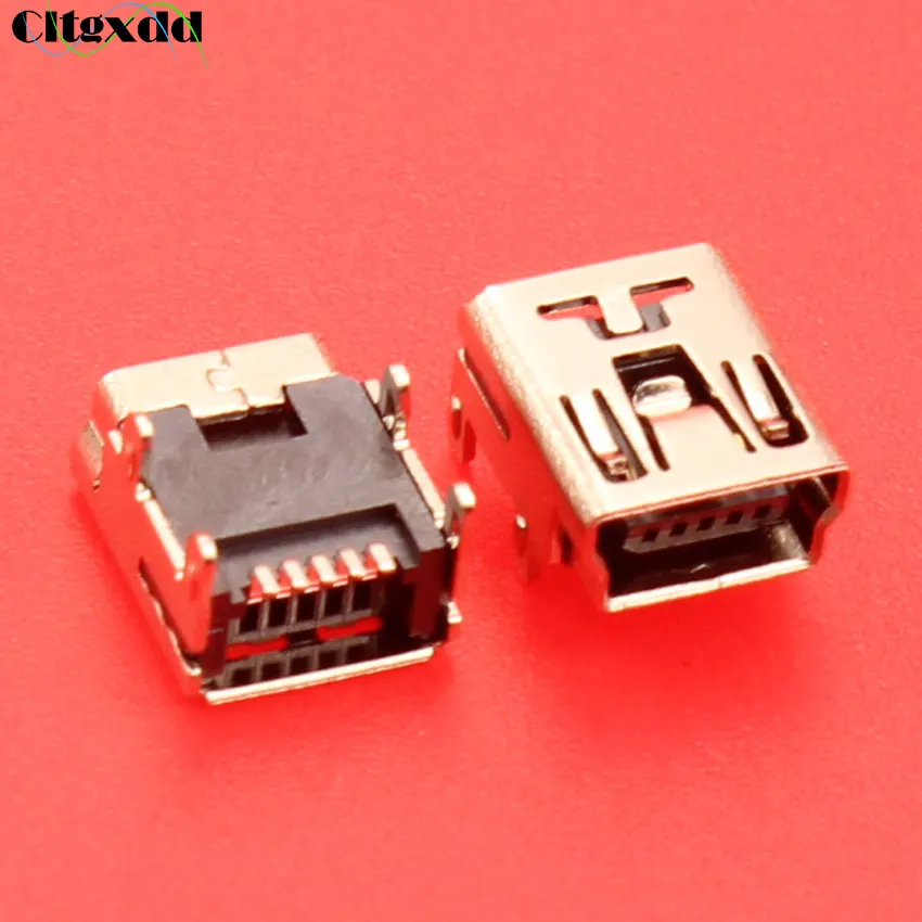 Cltgxdd 5 контактный мини USB разъем V3 порт для MP3 MP4 GPS 4 ножной DIP 5pin SMT ремонт замена