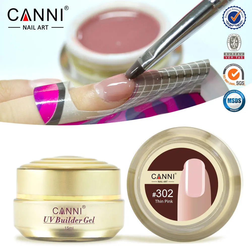 1 ШТ. CANNI Ногтей гель профессиональный 15 цвет уф builder камуфляж желе ногтей